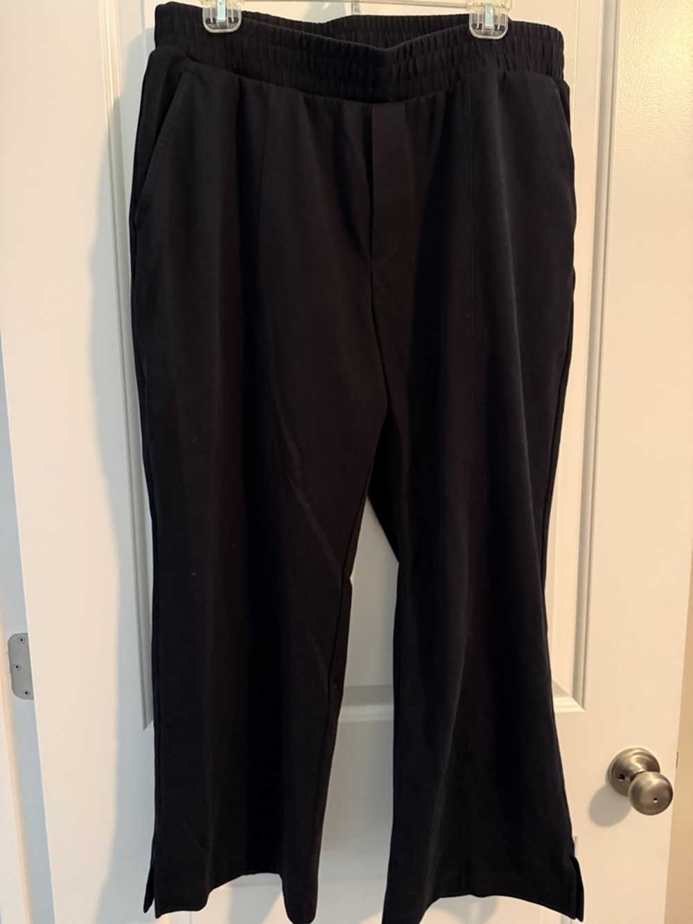 Old Navy Black Wide-Leg Women's Pants with Elastic Waist-size XL petite